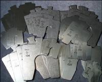 Aloma Shims Size A .015 Stainless Box of 25 
