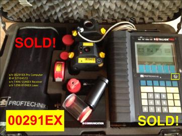 Refurbished Rotalign Pro EX s/n 00291EX - SOLD!