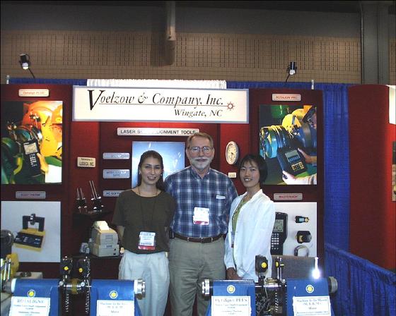 Alison Voelzow, Norm Voelzow and our good friend Yumiko Katayama from Japan. Yumiko's parents are The Rev. Shingo and Junko Katayama.